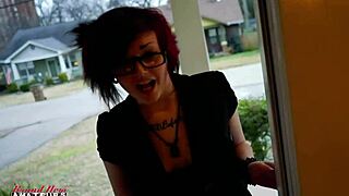 Inked Cutie Marcie Feels Intense Pleasure Dildo Fucking Her Horny Twat In Lingerie And Squirts