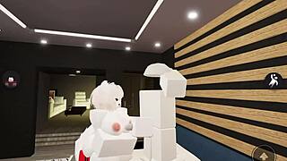 Fox girl gets pounded rough