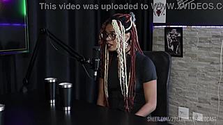 Compilado da Naomi Campos no Preliminares Podcast com Bia Hot Watch on Sheer Red