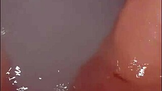 Pretty Woman Masturbates In A Hot Tub - Cumshot Bright And Loud - Watch To The End!