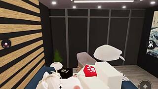 Fox girl gets pounded rough