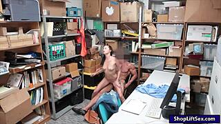 Cute Petite Teen 18+ Gives Blowjob to Police Officer Before Getting Screwed