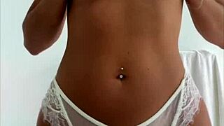 i'm fuckin my wet pussy with my fav vibrator, so horny and cummin