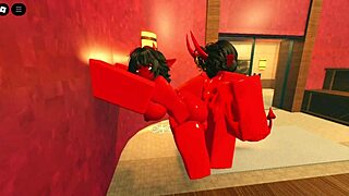 This Demon Girl Seduces With Her Hot Oiled Body In A Steamy Sauna