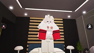 Fox girl gets pounded rough