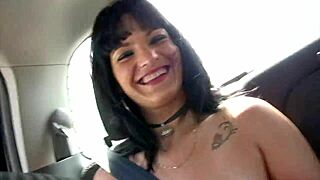 wild sex in forest with wet pussy and moaning