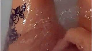 Pretty Woman Masturbates In A Hot Tub - Cumshot Bright And Loud - Watch To The End!