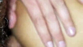 My petite brunette neighbor's tight ass can't handle my big cock