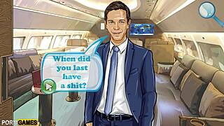 Let's Play Sky Fuck with Anal and Blowjob