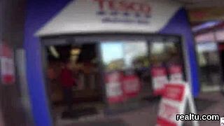 Watch This Czech Chick Get Tempted and Screwed Hard in the Mall!