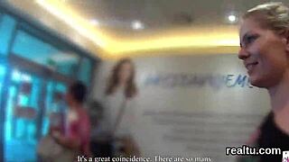 Watch This Czech Chick Get Tempted and Screwed Hard in the Mall!