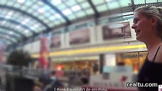 Watch This Czech Chick Get Tempted and Screwed Hard in the Mall!
