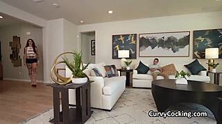 big dick for lunas big juicy boobies and oily ass in deepthroat blowjob hardcore tattoo