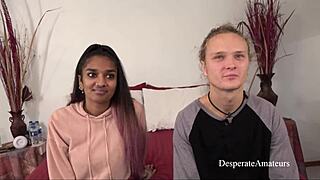 Casting interview with desperate amateurs alisha isabella and kama sutra
