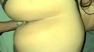 Big black cock fucks stepsister's big ass in Texas