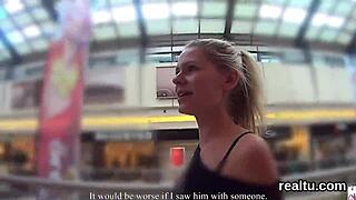 Watch This Czech Chick Get Tempted and Screwed Hard in the Mall!
