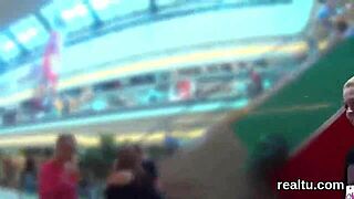 Watch This Czech Chick Get Tempted and Screwed Hard in the Mall!