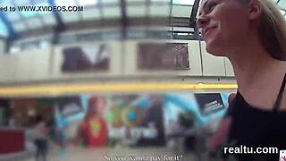 Watch This Czech Chick Get Tempted and Screwed Hard in the Mall!