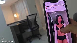 Curvy stepsister seduces me in bunny outfit.