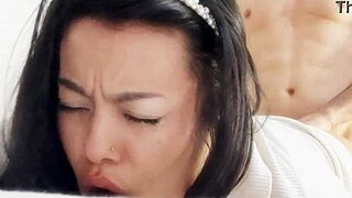 Intense Colombian Fucking Her Stepfather Hard