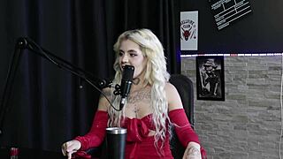 kyra sex preps for fisting but no pussy thrill does fetishes like vomiting on cock and wants to fuck 25 guys cumming on her face