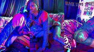 Friendly Neighborhood Lewd Spidey Masturbates With Big Black Cock Toys