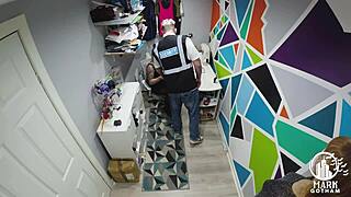 Lola Eastking Plays Shoplifting Slut Role