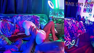 Friendly Neighborhood Lewd Spidey Masturbates With Big Black Cock Toys