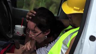 Hitchhiking teen gets picked up and driven somewhere