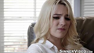 derrick pierce drills his big cock into kenna james' wet pussy