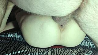 The Korean girl relaxes after her session