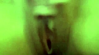 wow, this skinny slut is so horny!