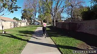 milf licks teen ass, granny joins the young fun