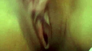 wow, this skinny slut is so horny!