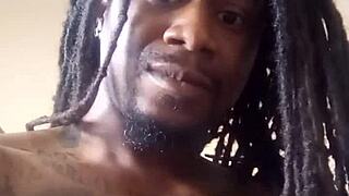 Jacking dick after vibing to drill music