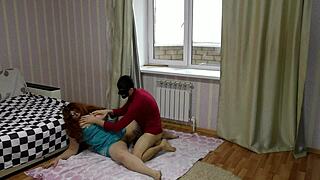 i fucked my bored busty milf stepmom hard