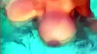 Watch those big tits bouncing wildly here