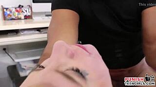 petite jayden black gets slammed rough