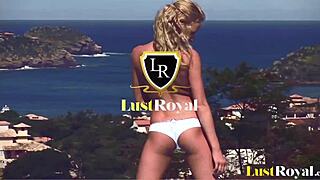 Nasty Brunette Milf Bent Over and Fucked Hard in Throat and Pussy