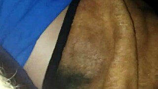 He jerks off to a teen's big cumshot, watching the hot scene unfold with intense pleasure.