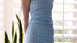 Sweet sensual tiny girl demi hawks delights with her charms