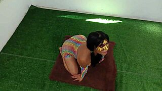 La ingenua y nueva saritacoketa est� muy excitada realizando la prueba para empezar una doble penetracion profesional muy pronto el video exclusivo en premium