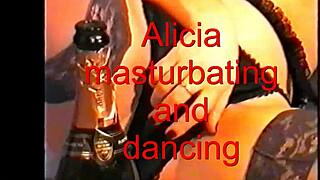 i watch alicia dance and pleasure herself