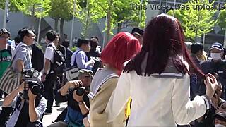 i prepared this love live sunshine cosplay for the event