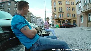 Teen 18+Y Elly Justin Craves Casual Pickup Sex