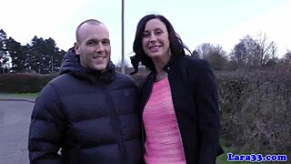 British mature's post-doggystyle masturbation: tease or relief?