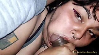 mature stepdaughter's huge tits milk daddy's cock