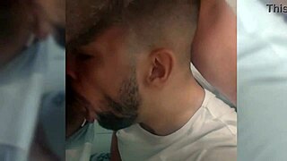 Old Lady Pays for Blowjob in Gym Locker Room