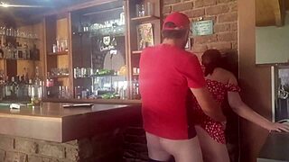 I enjoy a gentle session with a brunette milf from behind.