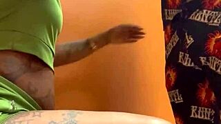 Amateur couple engages in sloppy blowjob and deepthroat in work bathroom